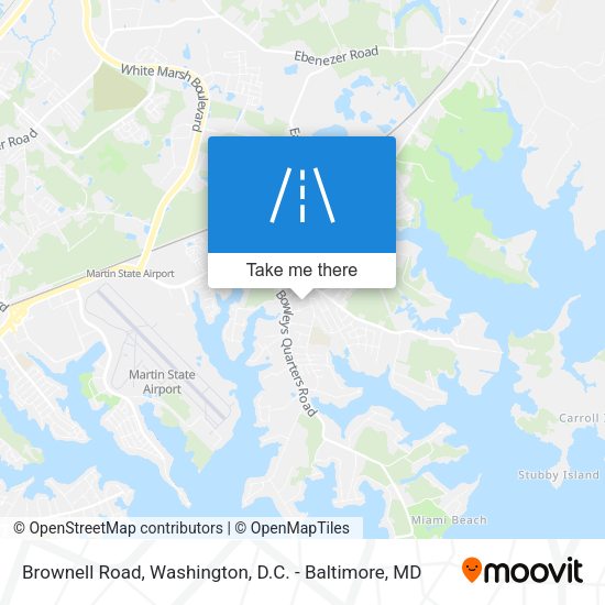Mapa de Brownell Road