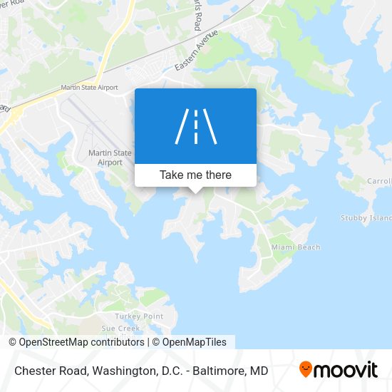 Mapa de Chester Road