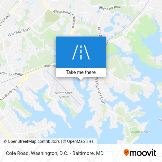 Mapa de Cole Road