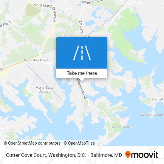 Cutter Cove Court map
