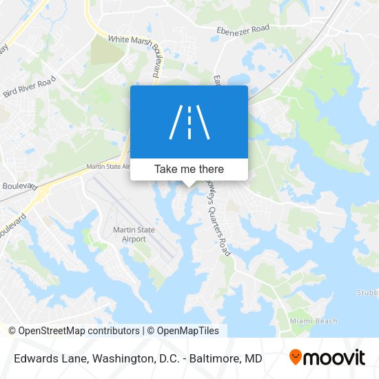 Mapa de Edwards Lane