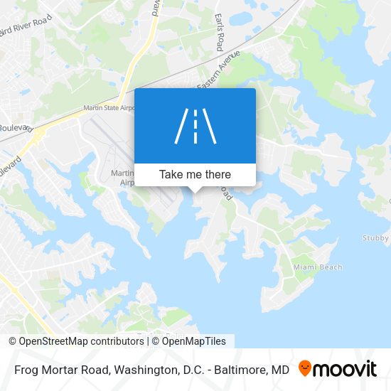 Mapa de Frog Mortar Road