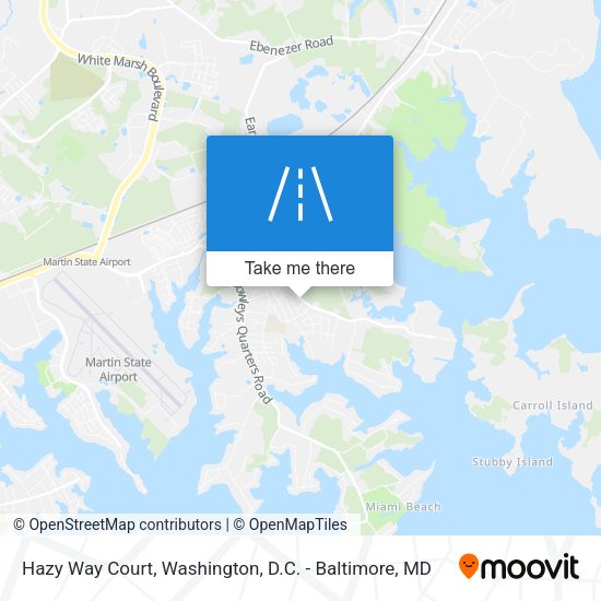 Hazy Way Court map