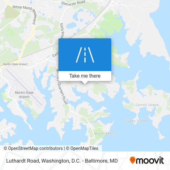 Mapa de Luthardt Road