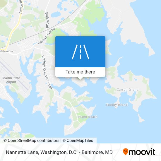 Nannette Lane map