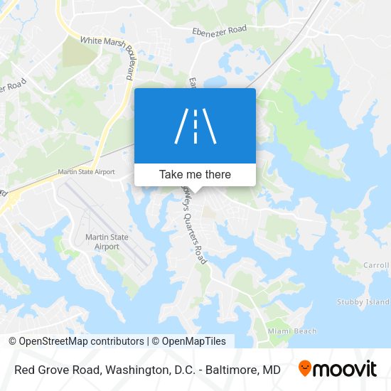 Red Grove Road map