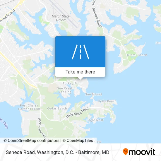 Seneca Road map