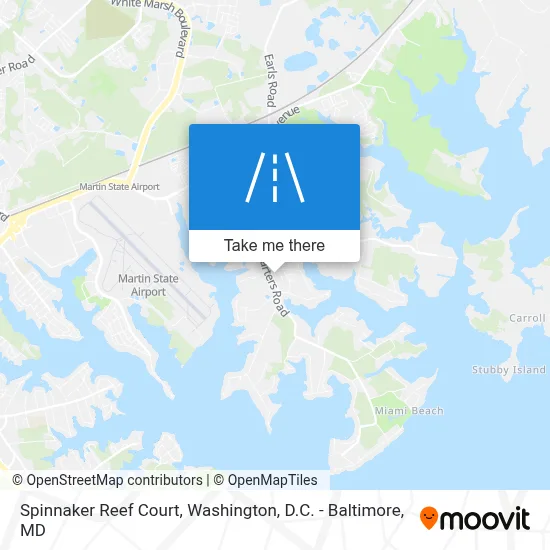 Spinnaker Reef Court map