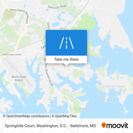Springtide Court map