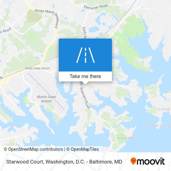 Starwood Court map