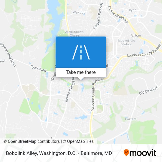 Bobolink Alley map