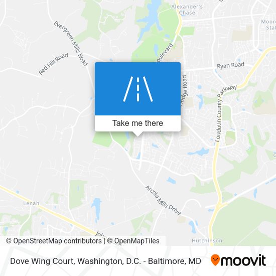 Dove Wing Court map