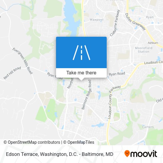Edson Terrace map