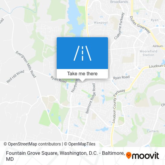 Mapa de Fountain Grove Square
