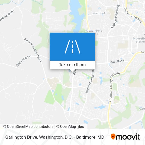 Garlington Drive map