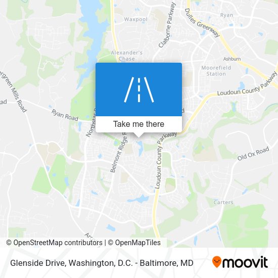 Mapa de Glenside Drive