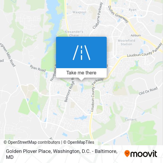 Golden Plover Place map