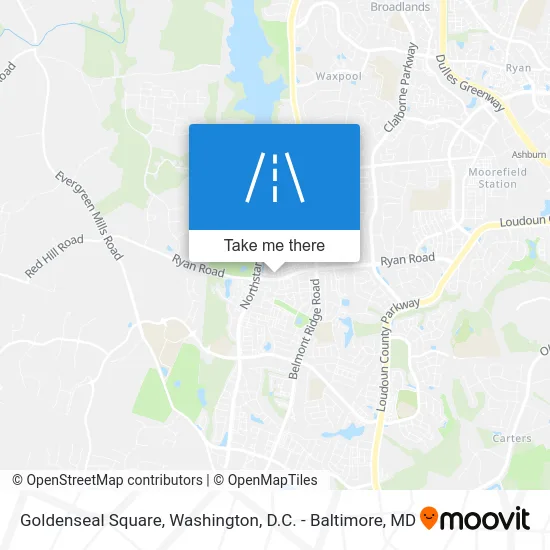 Goldenseal Square map