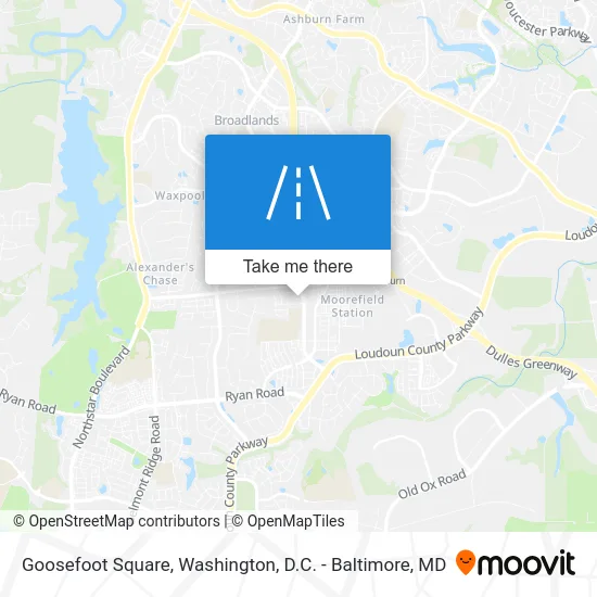 Goosefoot Square map