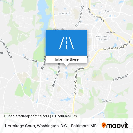 Hermitage Court map