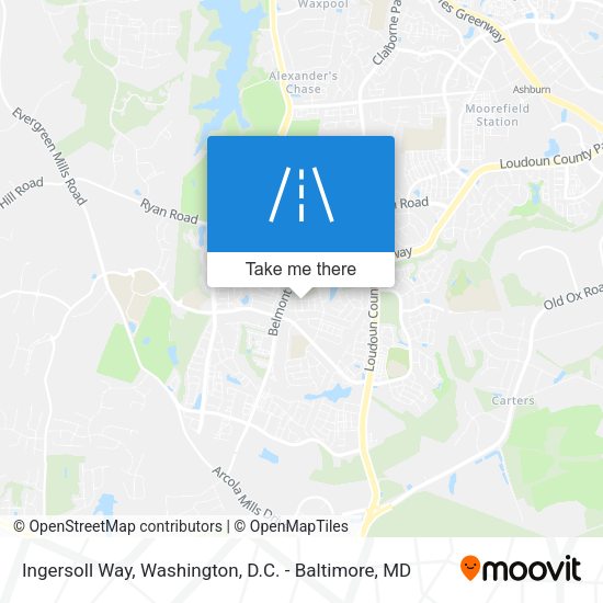 Ingersoll Way map