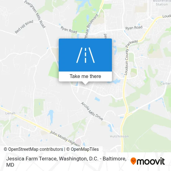 Jessica Farm Terrace map