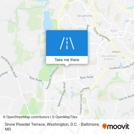 Snow Powder Terrace map