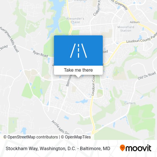 Stockham Way map