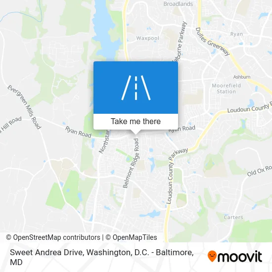 Sweet Andrea Drive map