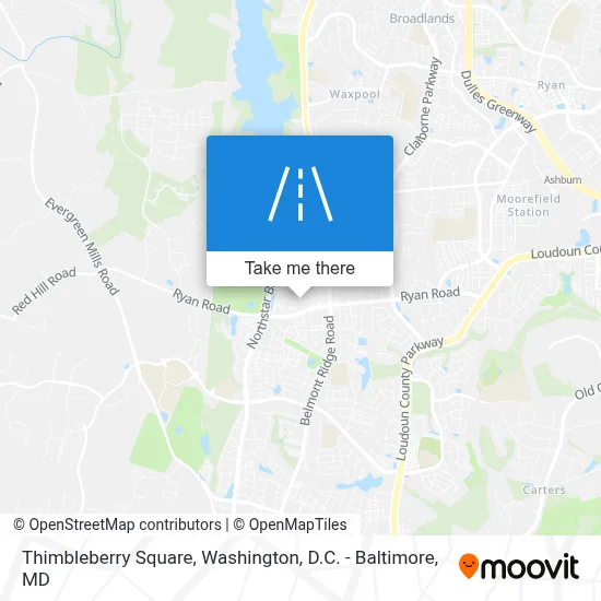 Thimbleberry Square map