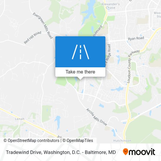 Mapa de Tradewind Drive