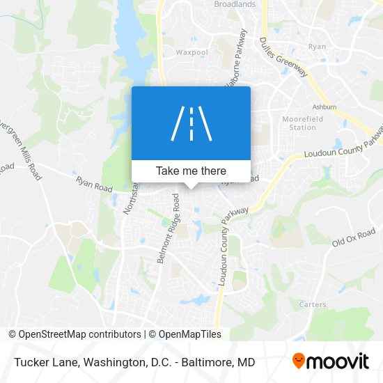 Tucker Lane map