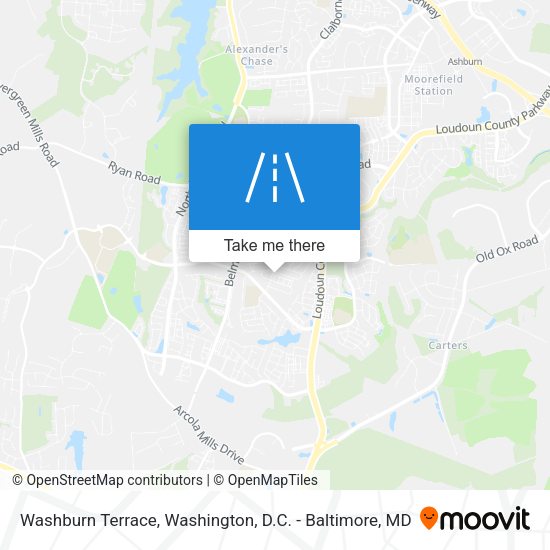 Mapa de Washburn Terrace