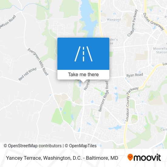 Yancey Terrace map