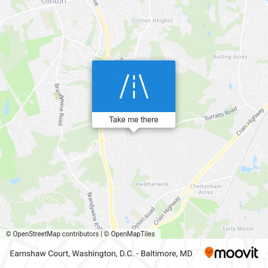 Earnshaw Court map