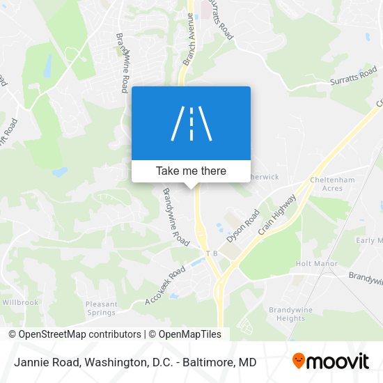 Mapa de Jannie Road