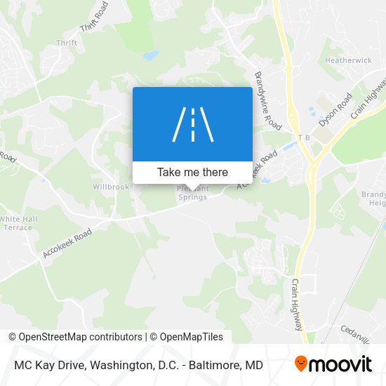 MC Kay Drive map