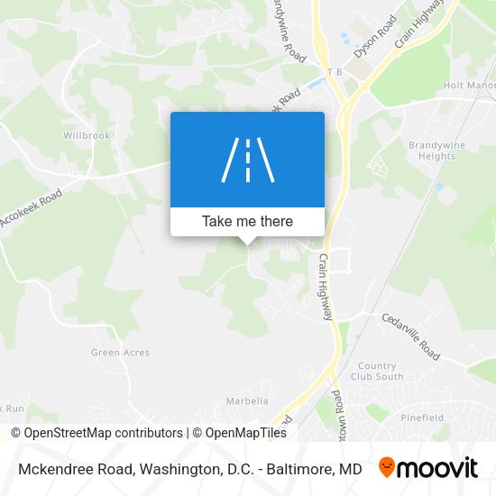 Mckendree Road map