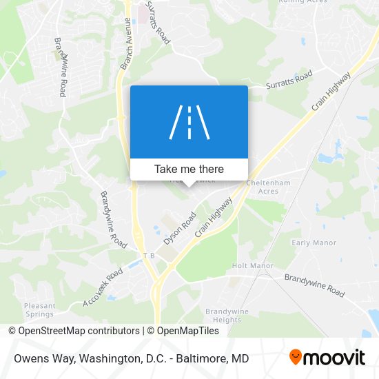 Mapa de Owens Way