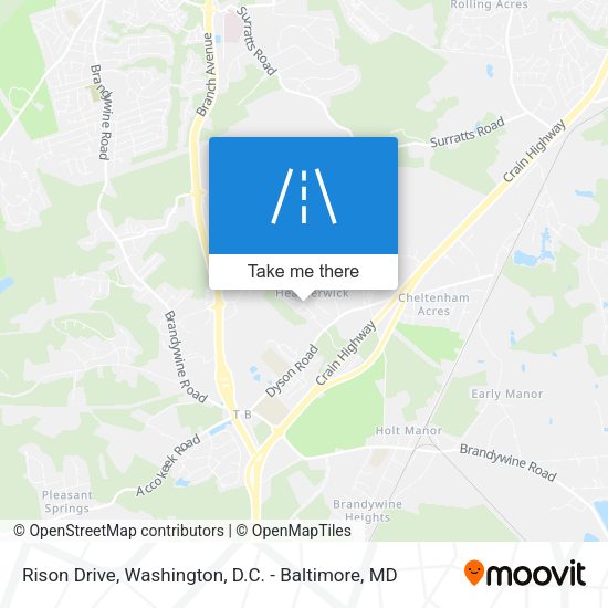 Mapa de Rison Drive