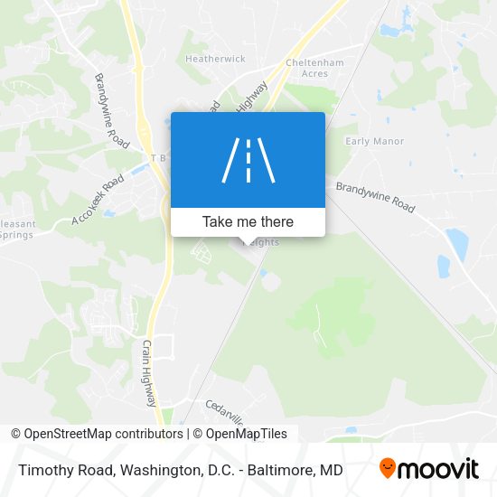 Timothy Road map