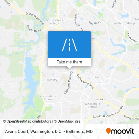 Avens Court map