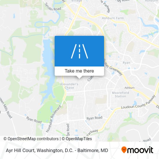 Ayr Hill Court map