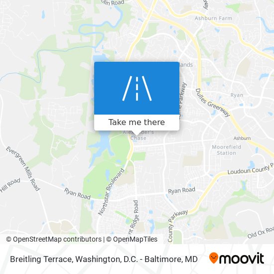 Mapa de Breitling Terrace