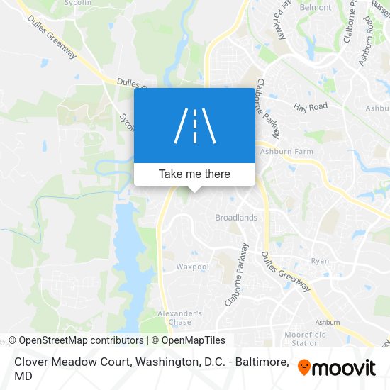 Mapa de Clover Meadow Court