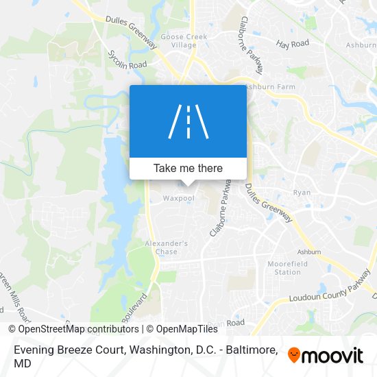 Evening Breeze Court map