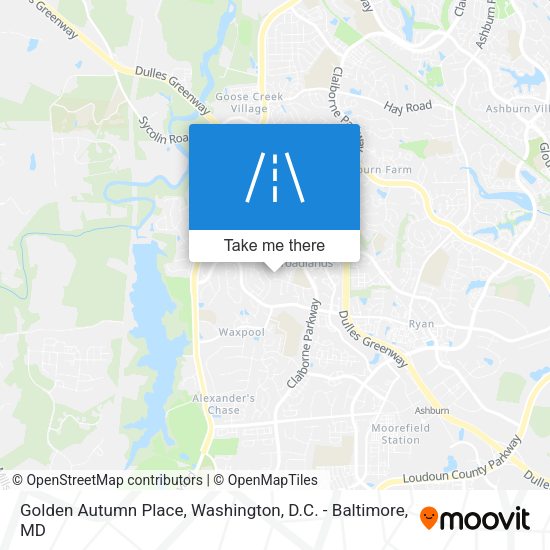 Mapa de Golden Autumn Place