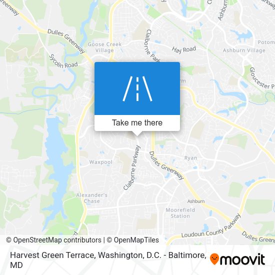 Harvest Green Terrace map