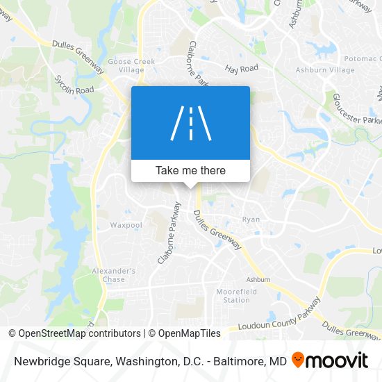 Mapa de Newbridge Square
