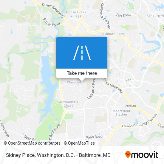 Sidney Place map